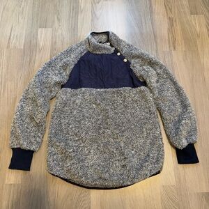 SHEIN Fleece Pullover